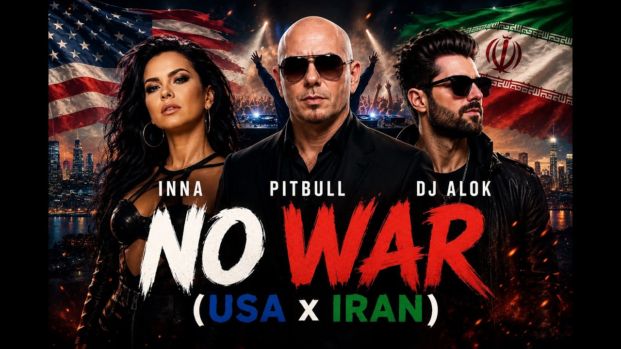 Inna & Pitbull &ndash; No War (USA x Iran) | Lyrics Video