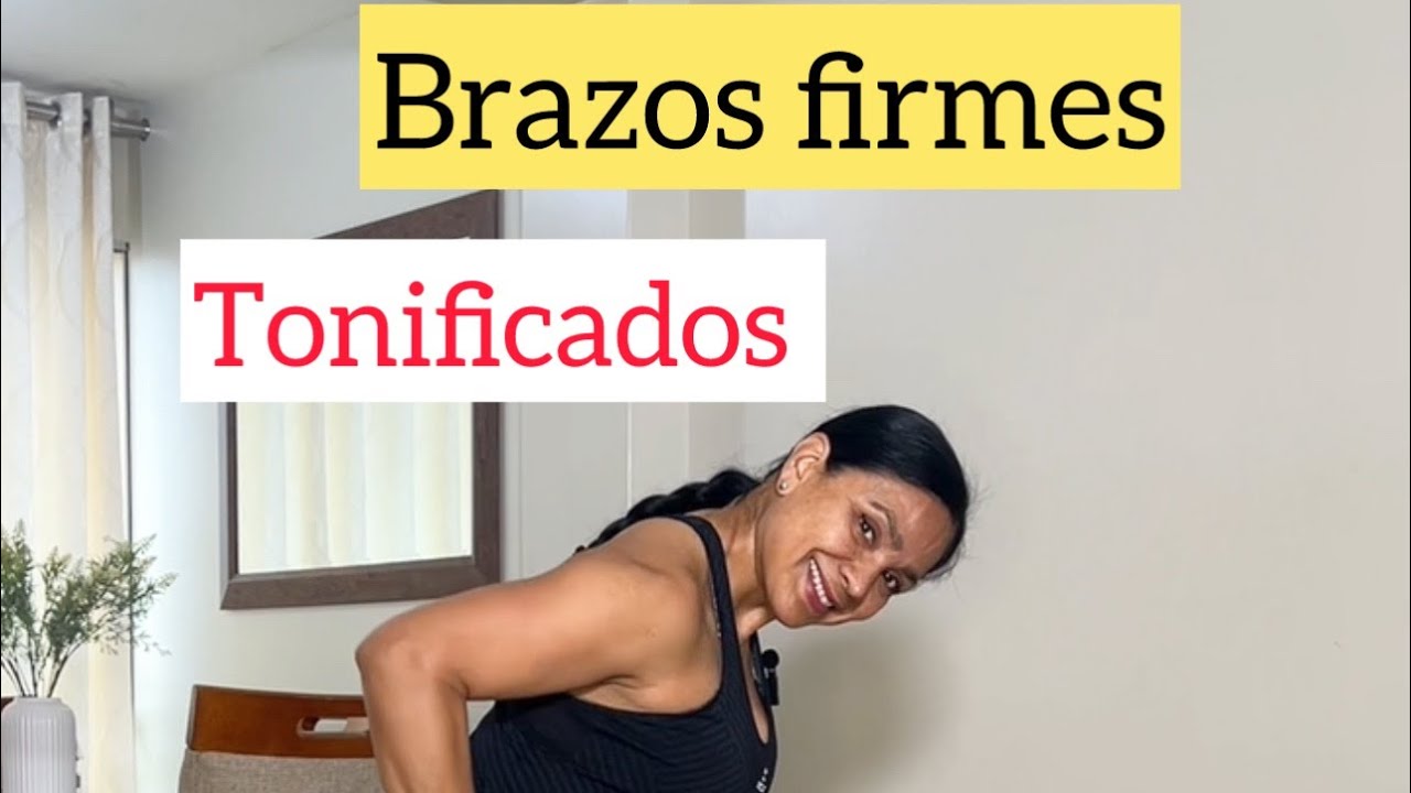Brazos sin piel flácida en 7 minutos con una liga 