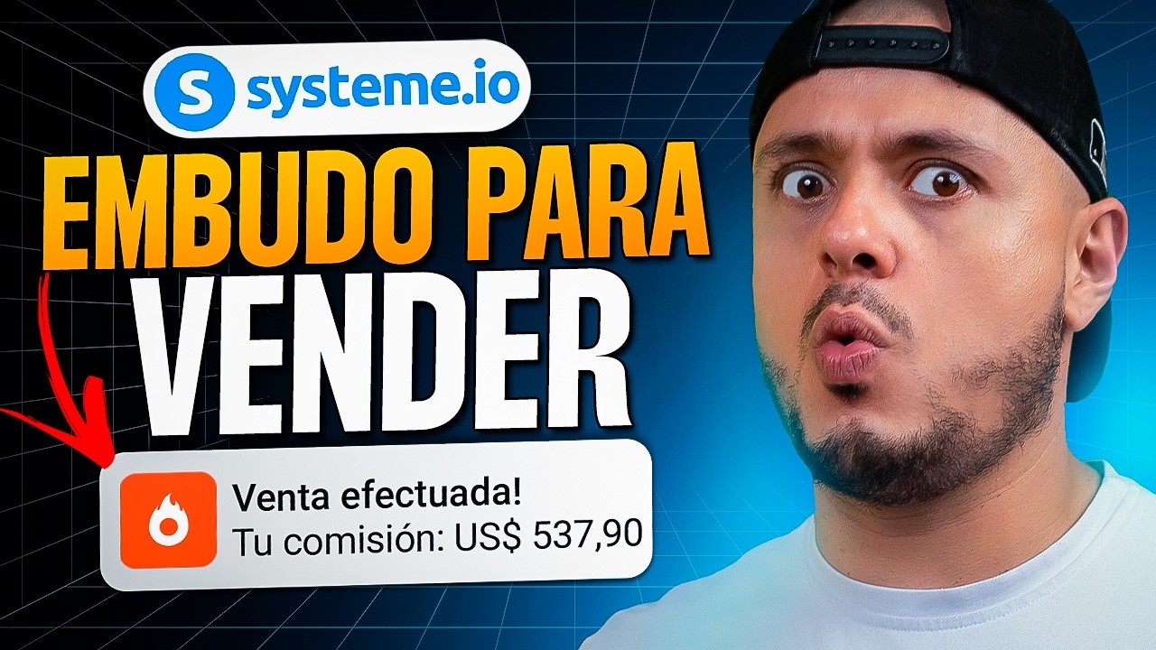 EMBUDO DE VENTAS GRATIS | AFILIADOS HOTMART | Paso a Paso | SYSTEME IO