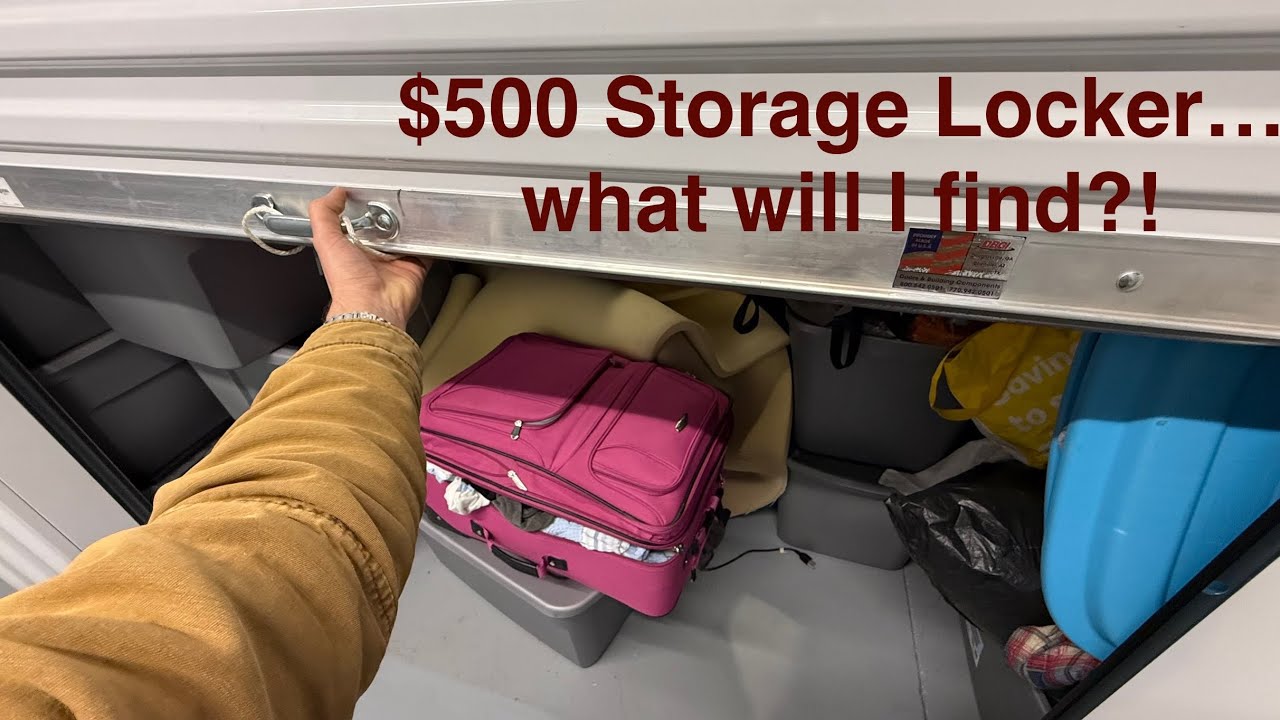 $500 Storage Locker    can I find treasure in here?