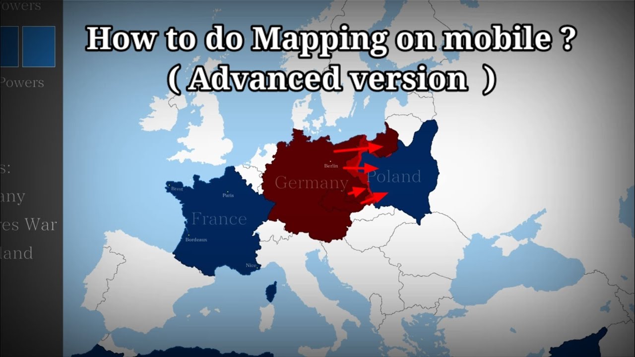 How to make Mapping on Mobile ? ( advanced version )