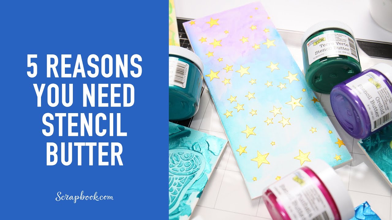 5 Ways You Can Use Stencil Butter! | The Crafter's Workshop