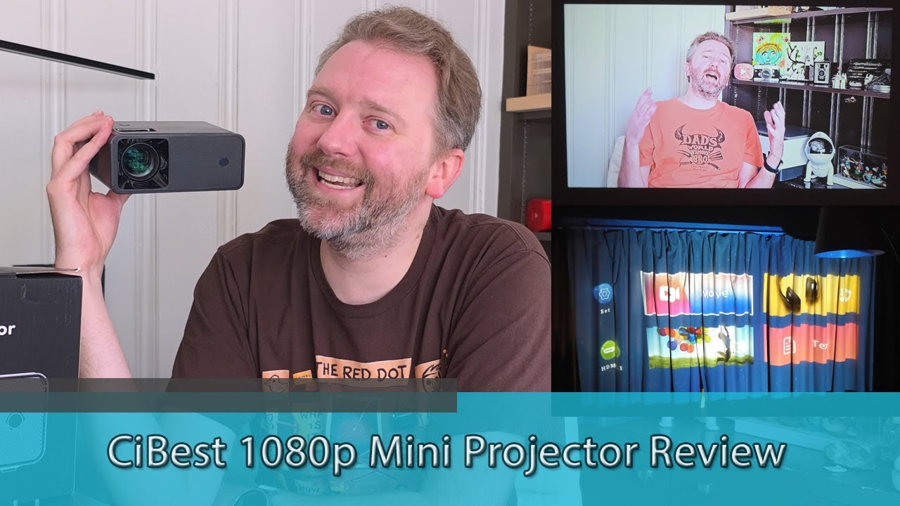 🔥 CiBest 1080p Mini Projector Review – Best Budget Projector for Movies & Gaming?