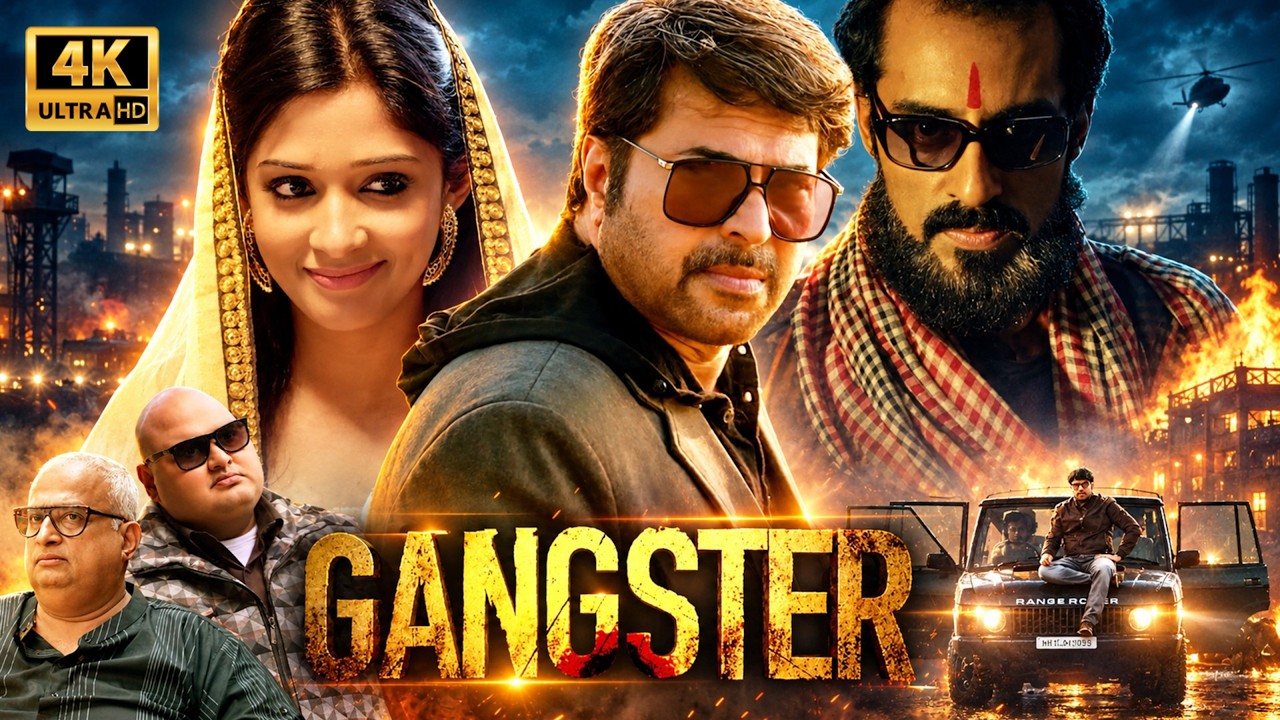 Gangster (Hindi Dubbed) | Mammootty&rsquo;s Underworld Empire | Crime Action Thriller | Full Movie 4K