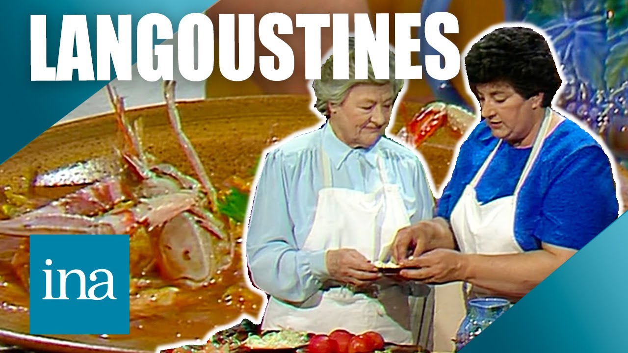 Omelette aux langoustines et tomates de Maïté 🦞🍅 | INA Les Recettes Vintage