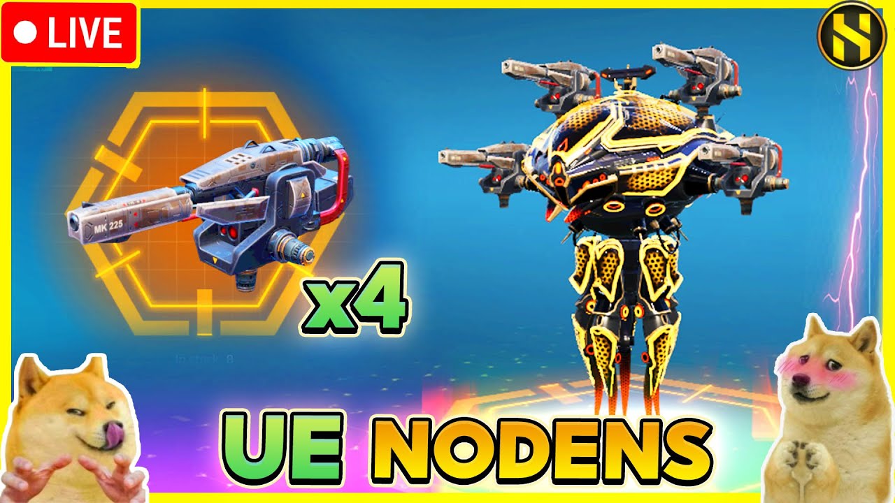 Nodens Gameplay    __     HUY WR _Live _War Robots