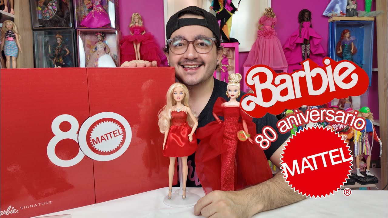 ¡Barbie 80 Aniversario de Mattel!