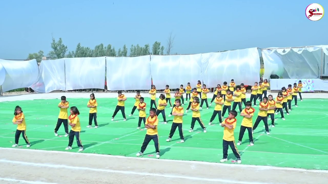 Zumba Exercise by the students# Class 1#Blue Bells#Akbarpur-Ambedkar Nagar