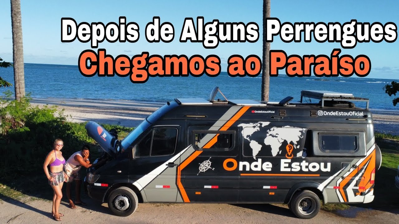 Tivemos complicações na estrada, mais Enfim chegamos ao Paraíso! T01Ep02
