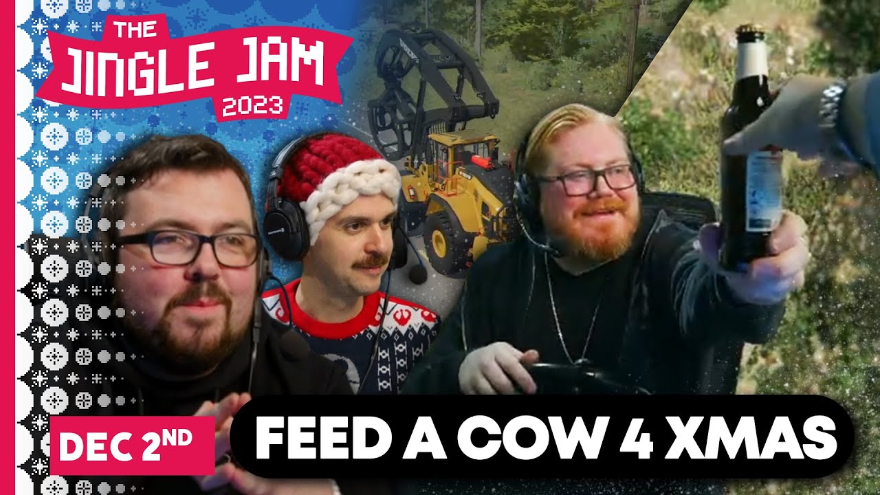 Feed A Cow Xmas | w/ Duncan & Chums | Jingle Jam 2023 | Day 2 | (02/12/2023)