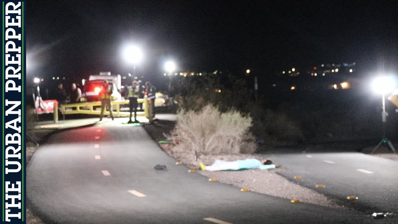 CSI: Night Crime Scene Mapping by a UAV Drone | Demo