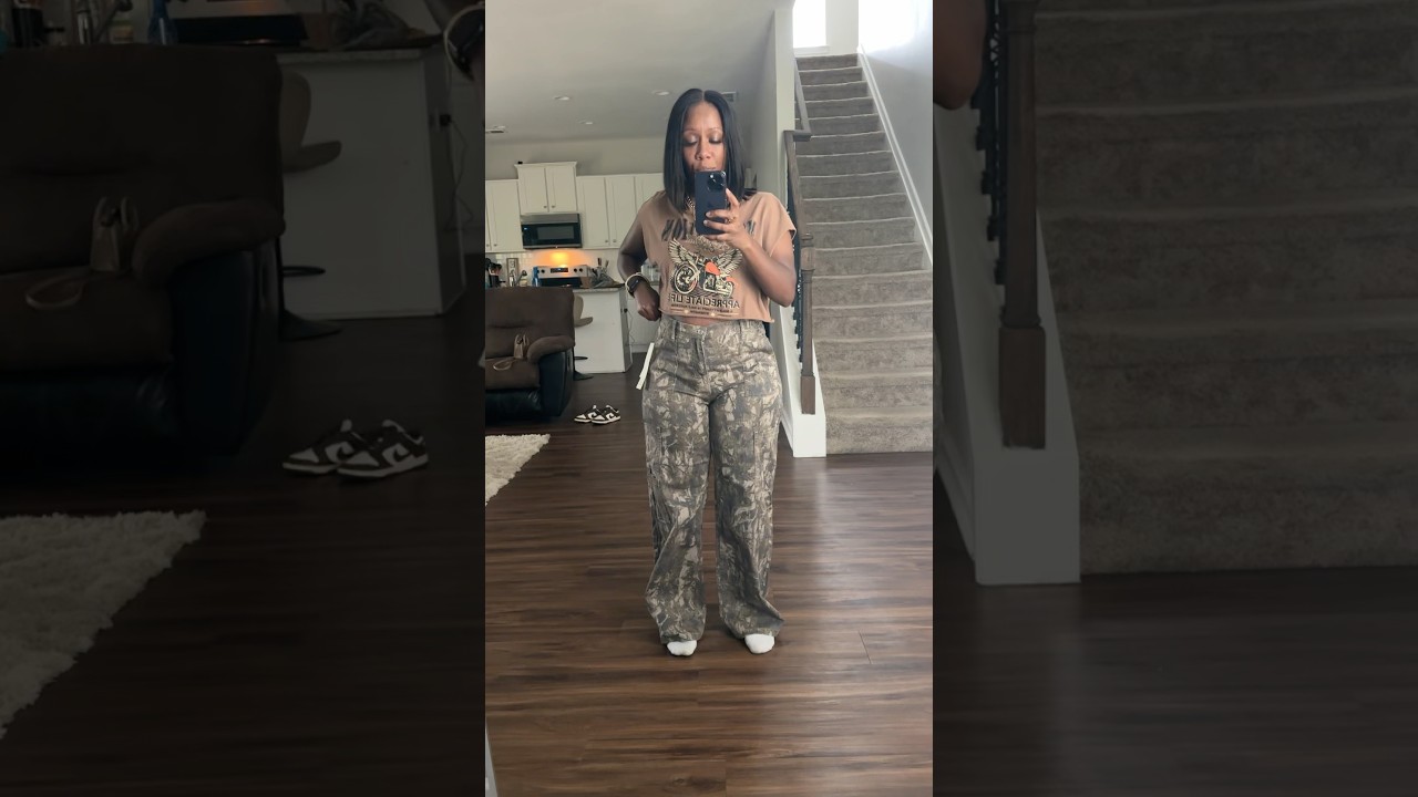 Affordable camo cargo pants under $20 #walmartfashion  #walmartfashion