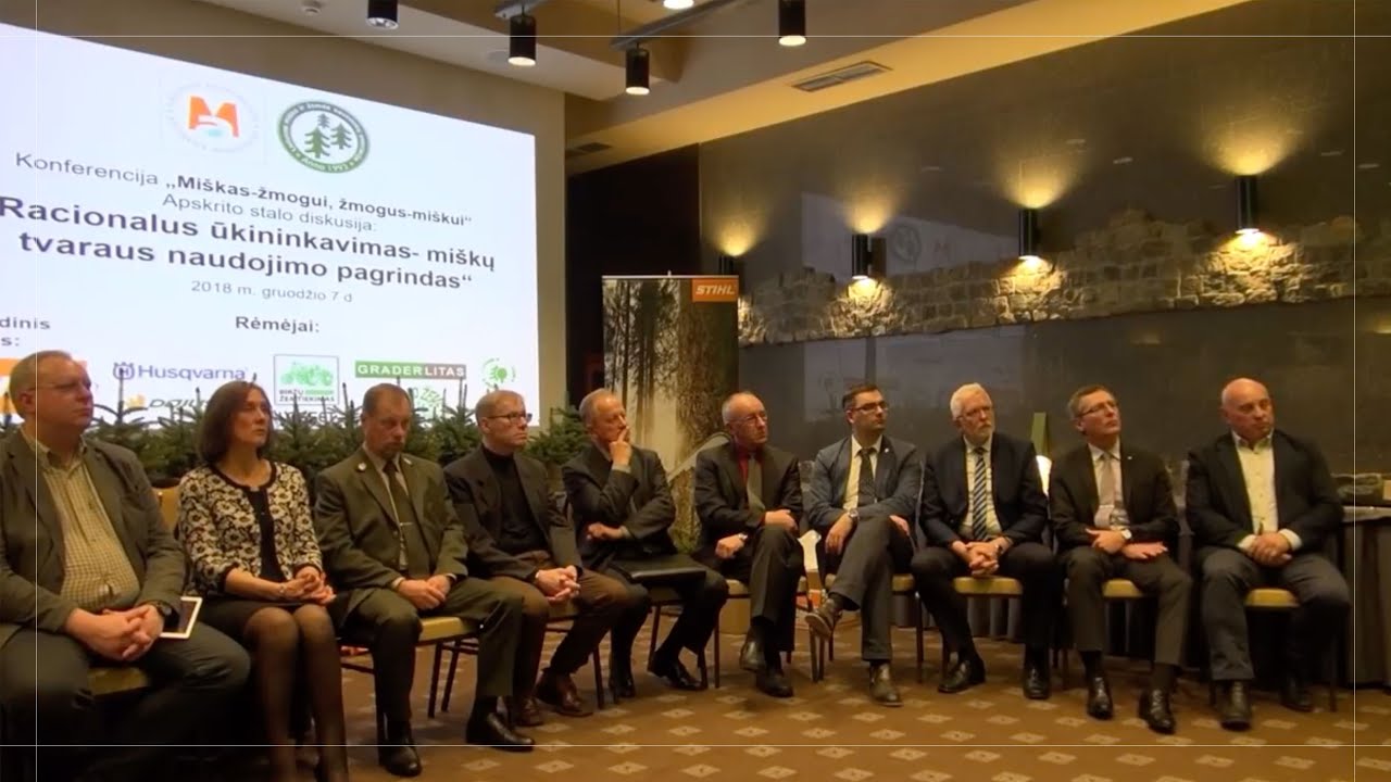 Apskrito stalo diskusija  Racionalus ūkininkavimas   mi&scaron;kų tvaraus naudojimo pagrindas    