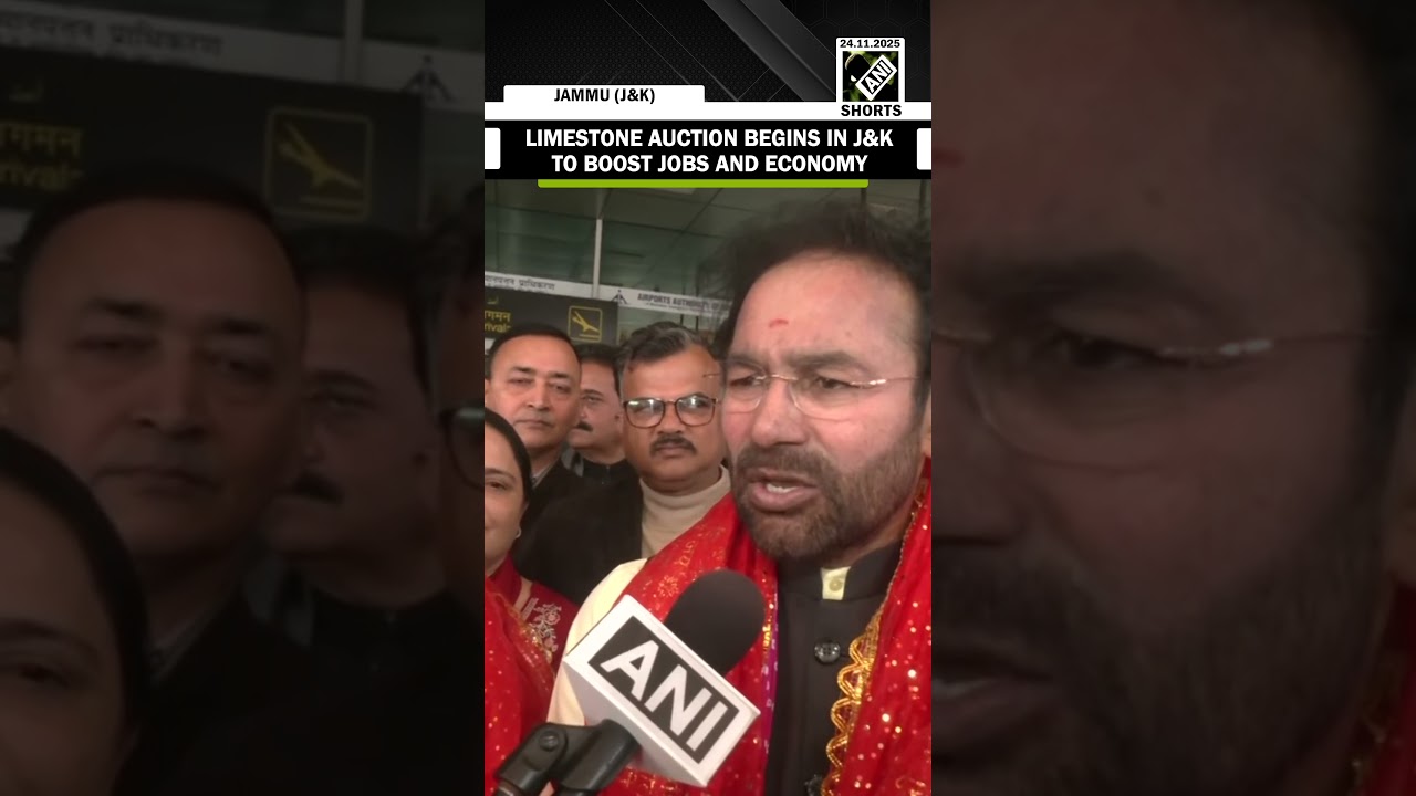 Union Minister G. Kishan Reddy launches J&K limestone auction, highlights job opportunities