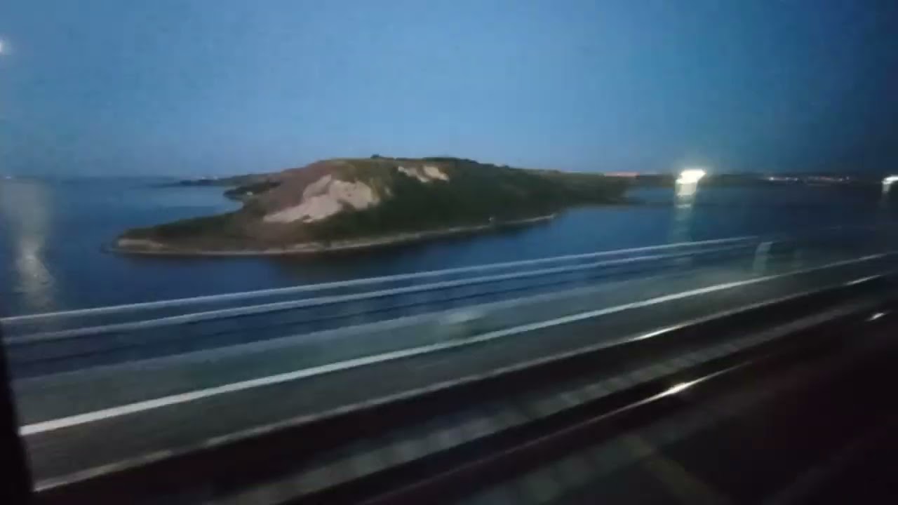 Крымский мост и станция Керчь-Южная Новый Парк