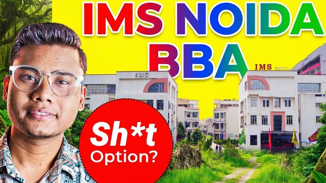 BBA at IMS NOIDA Honest Review 🤬 Real Placements, Fees & Reality