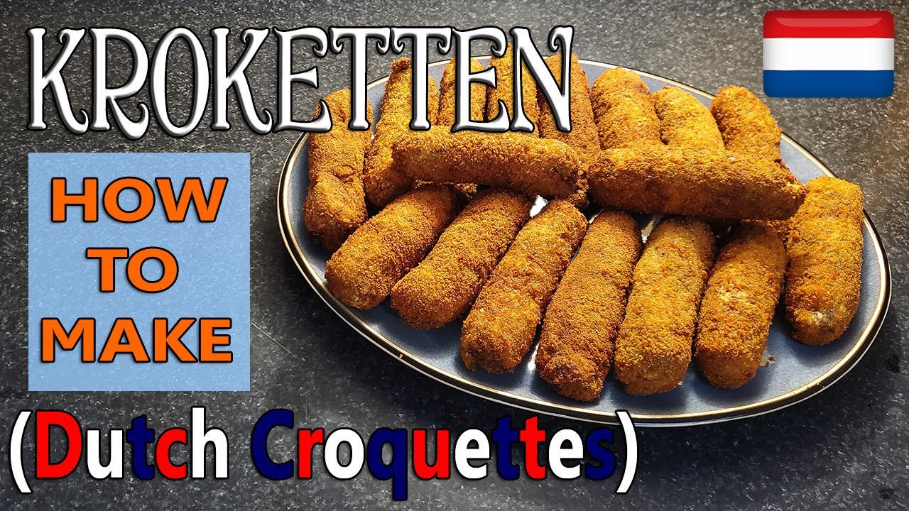 Приготовьте крокеты - голландские крокеты🇳🇱