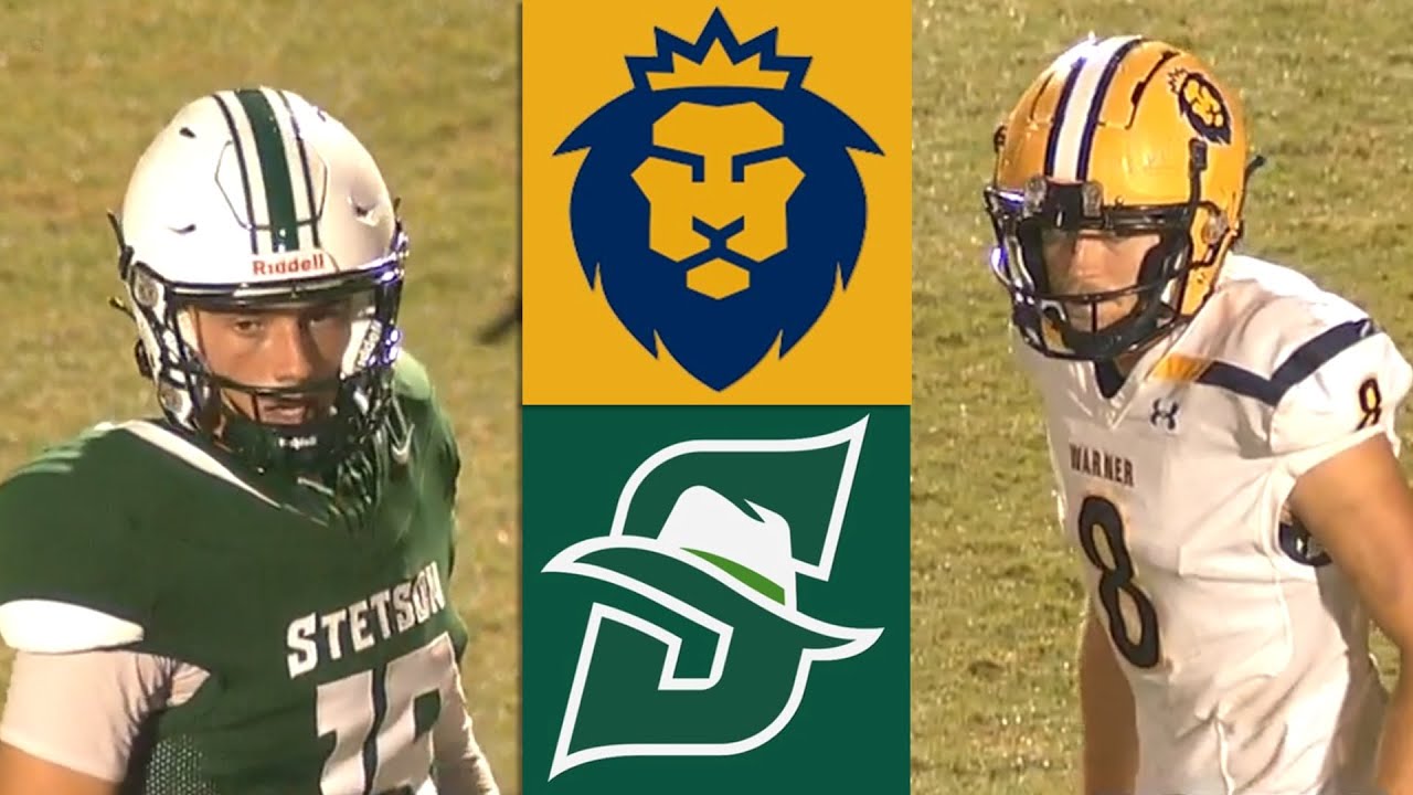 Warner vs Stetson College Football Highlights Full Game 2025