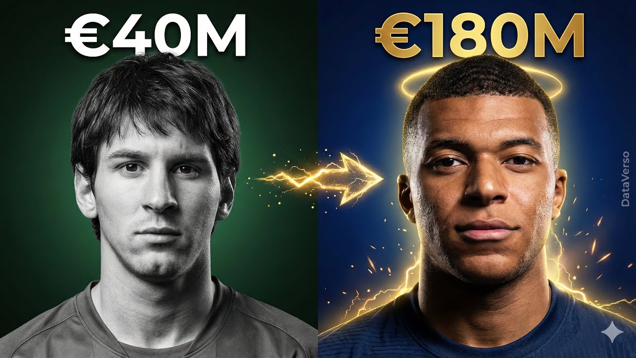 ¡La era de los millones! 💰 Los Jugadores más Valiosos del Mundo (2004-2025) | Ranking Animado
