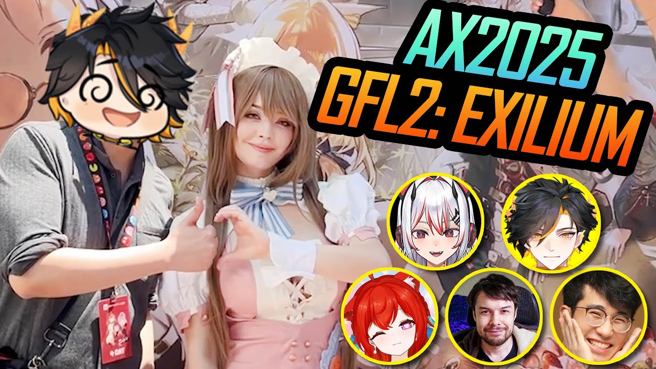 Girls' Frontline 2: Exilium Anime Expo 2025 Steparu IRL VLOG