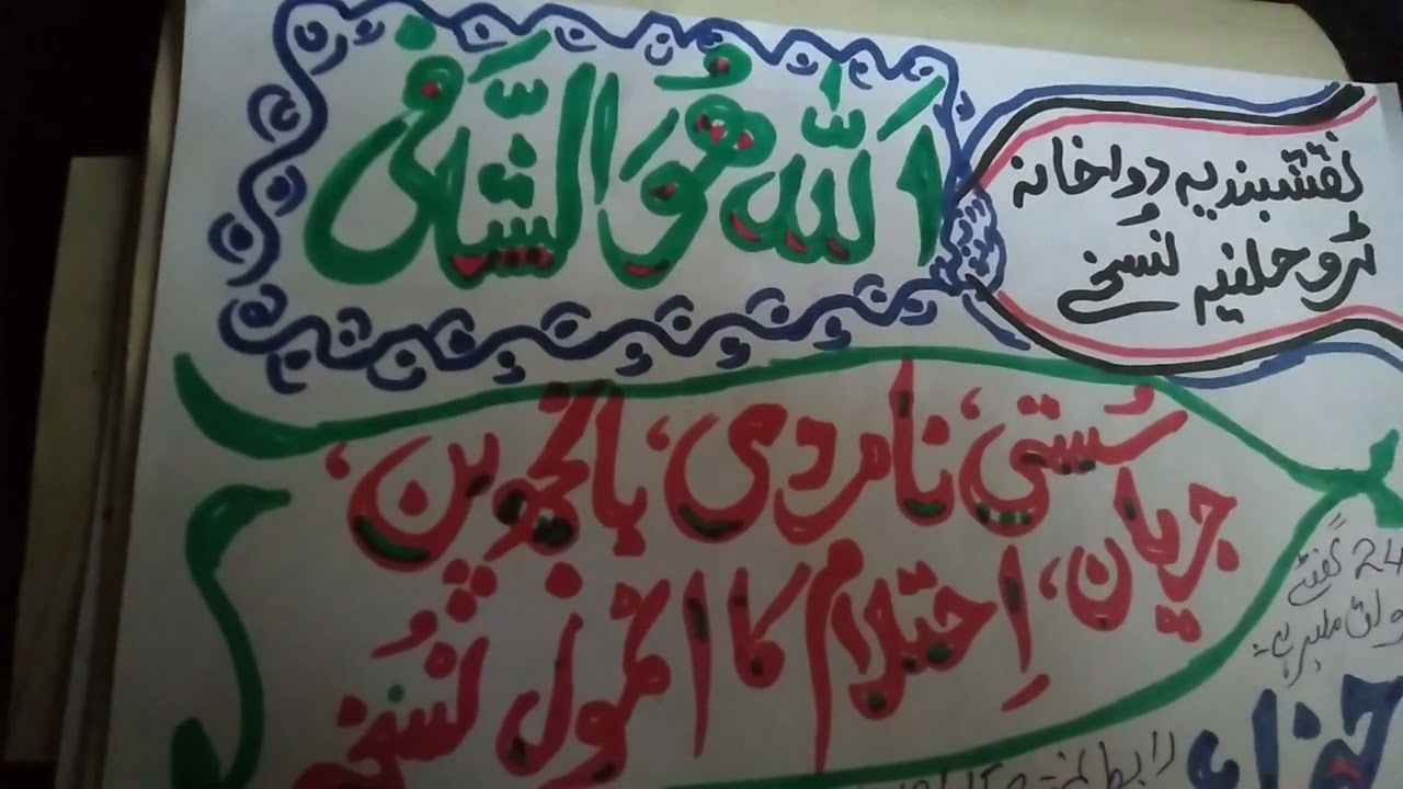 SUSTI,NAMARDI,BANJh PAN,JERYAN, EHTiLAAM ka AZMODA Anmol Nuskha