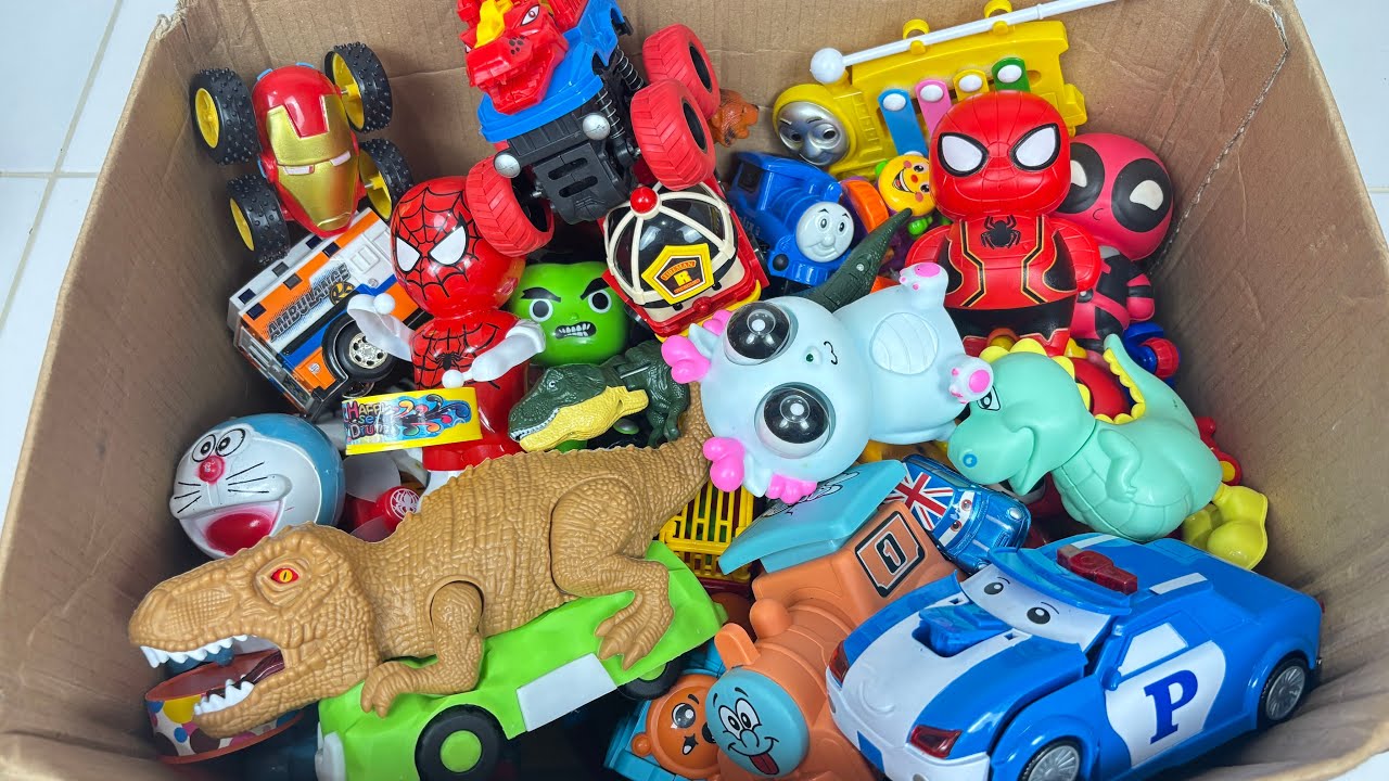 Satisfying Review With So Many Kind Of Toy Character | ASMR