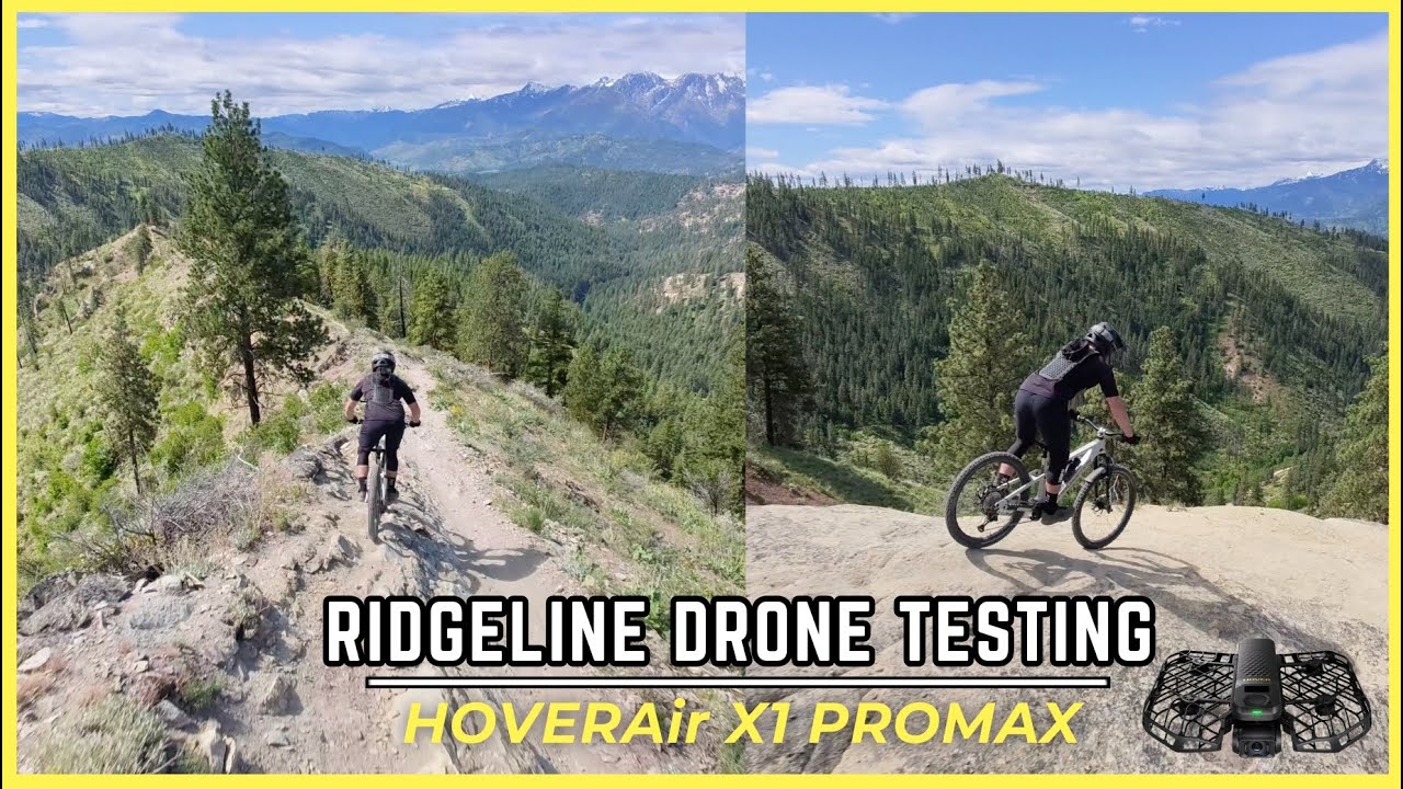 Ridgeline DRONE Testing with the HOVERAir X1 PROMAX!