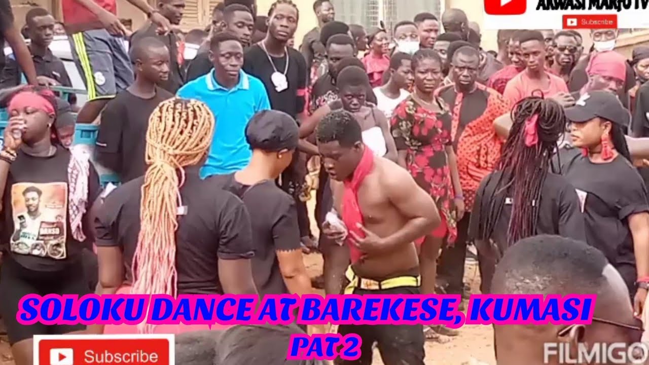 DANSO BISMARCK A.K.A WIZKID SOLOKU DANCE AT BAREKESE, KUMASI PART 1
