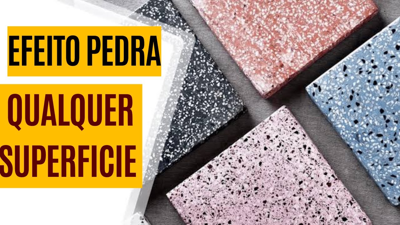 Efeito Pedra em qualquer superfície