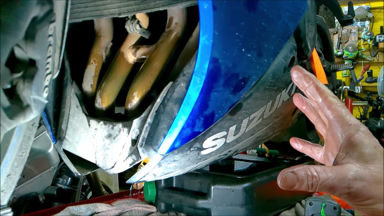 GSX S 1000F Oil and Filter change