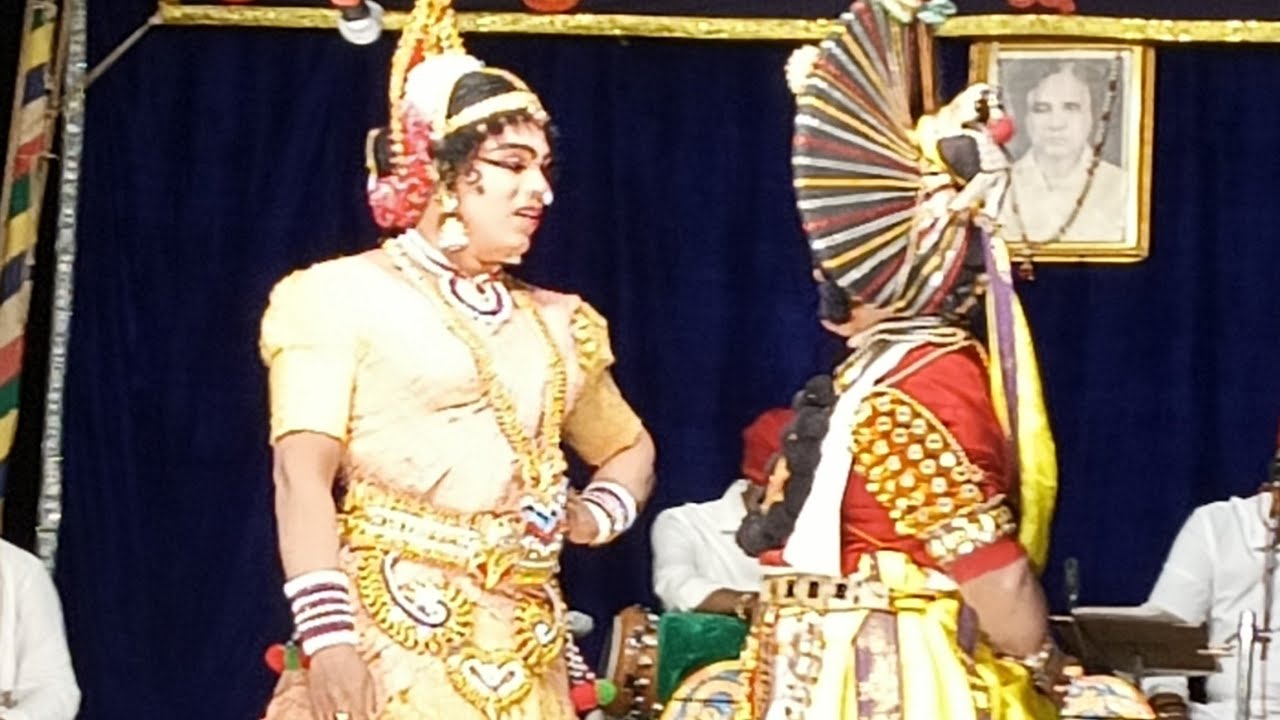 ತುಂಬಿದ ನದಿಯ ದಡದಲ್ಲಿ  ಪದ್ಯಕ್ಕೆ ಸುಂದರ ನೃತ್ಯ saligrama mela yakshagana @ManiManipoojari-ox1yc 