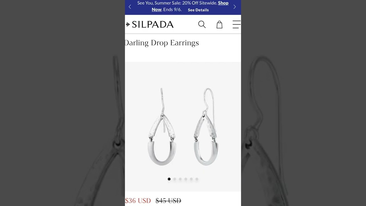 09/03/22 Silpada Saturday at 7 20% OFF SALE                       Order at: go.silpada.com/antonella