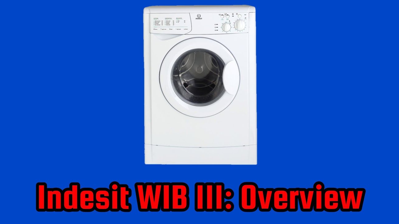 Обзор Indesit WIB111