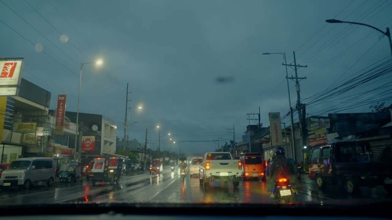 Rainy Day in Butuan City - Tropical Storm Basyang
