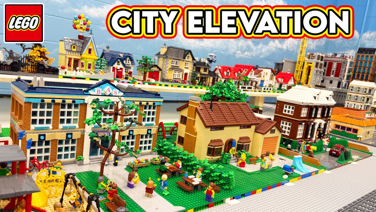 Добавляем уровни в LEGO город&hellip; ПОВСЮДУ!