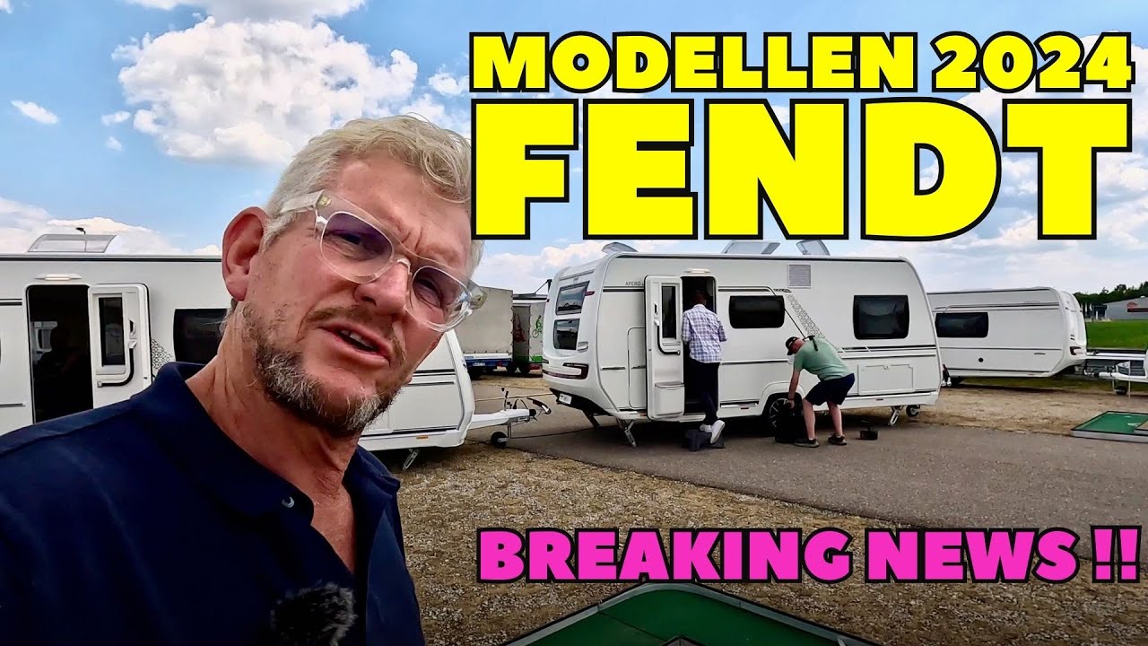 NIEUWS 2024 BIJ CARAVAN MARKTLEIDER FENDT - Solo camper Nederland - DWVLOGT #202