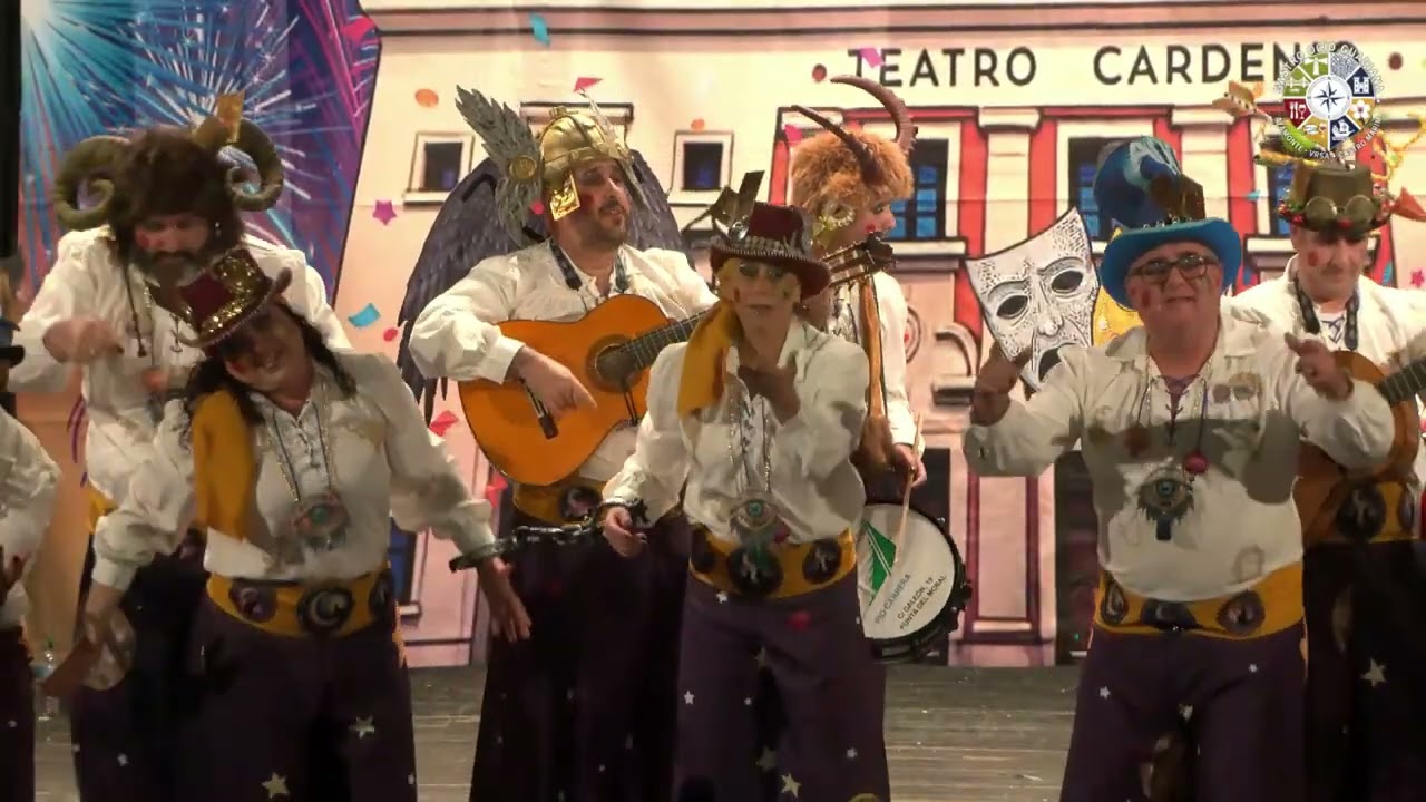 Concurso Carnaval Ayamonte 2026 - Chirigota LOS CABALLEROS DEL ZODIACO (2ª Actuación)