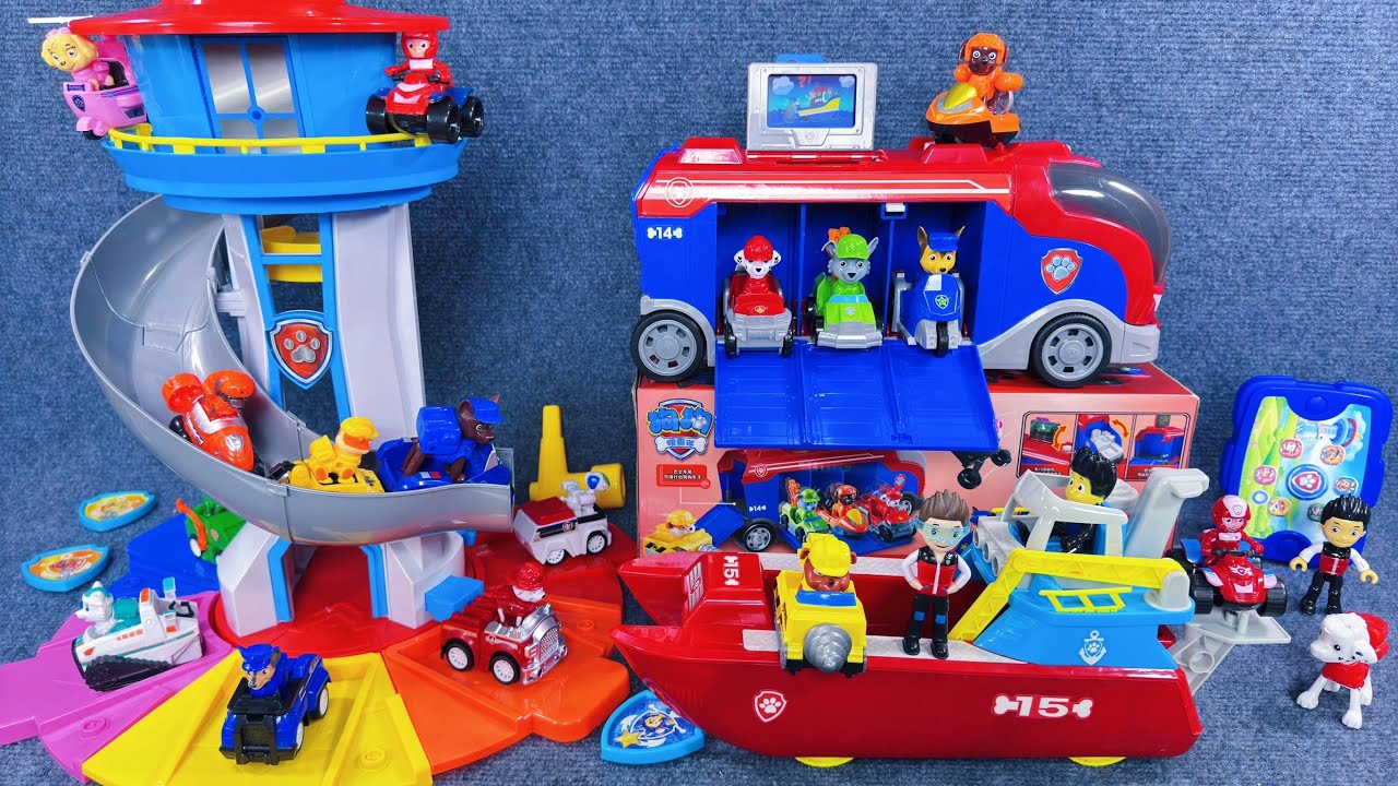 12 Minutes Satisfying with Unboxing Cool Paw Patrol Toys Collection ASMR | Review Toys