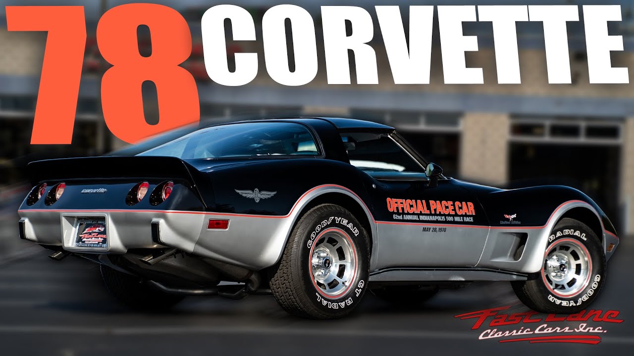 MINT CONDITION LOW MILEAGE PACE CAR! - 1978 Chevy Corvette - For Sale at Fast Lane Classic Cars!
