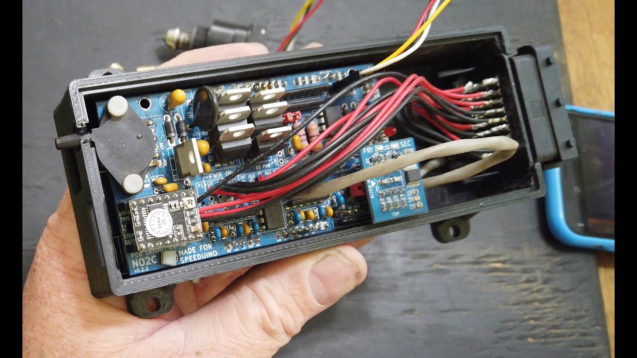 NO2C speeduino Jumper settings