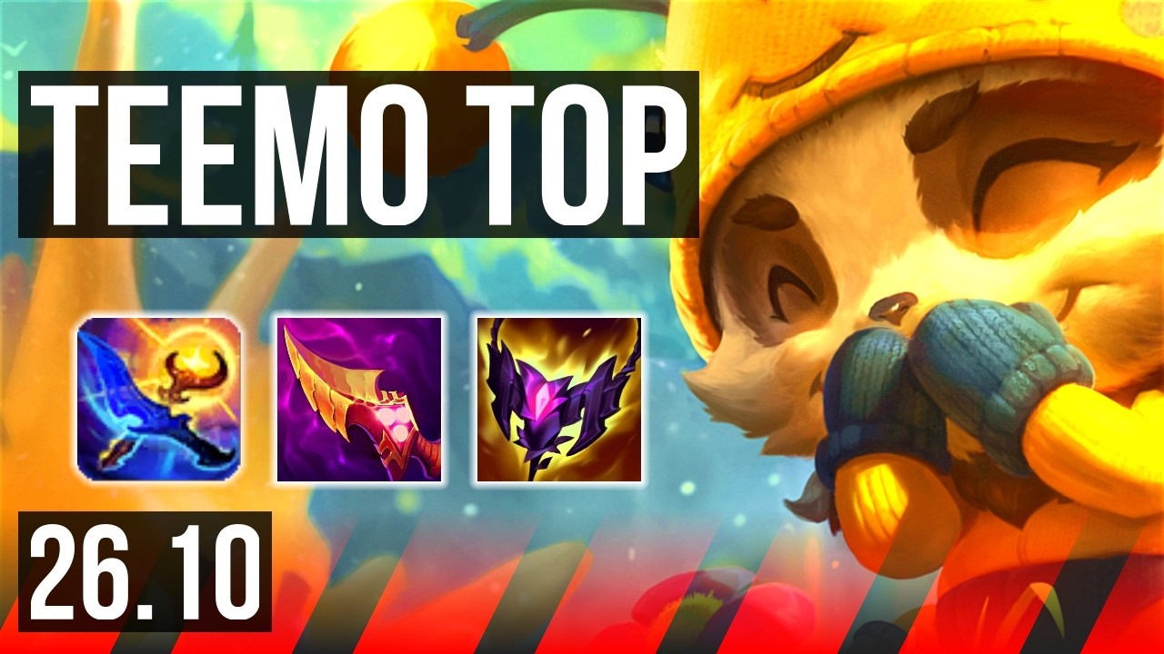 TEEMO vs ZAAHEN (TOP) | 60K damage | TR Challenger | 26.10