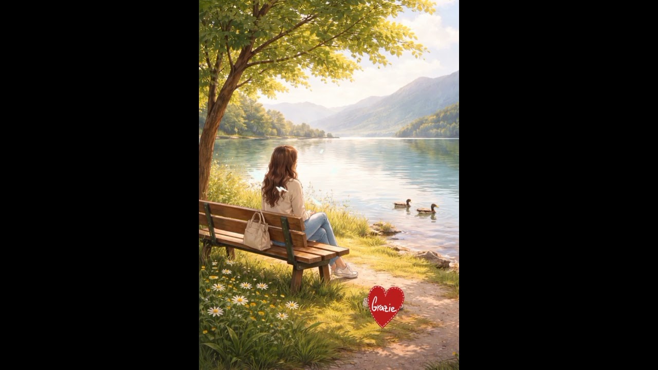 Un Giorno solo per me 🤗 Relax al Lago tra Sole, Silenzio e Paperelle 🥰😴🎧