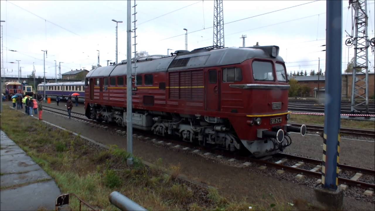 BR 120 und BR 107 im Bw Falkenberg/Elster
