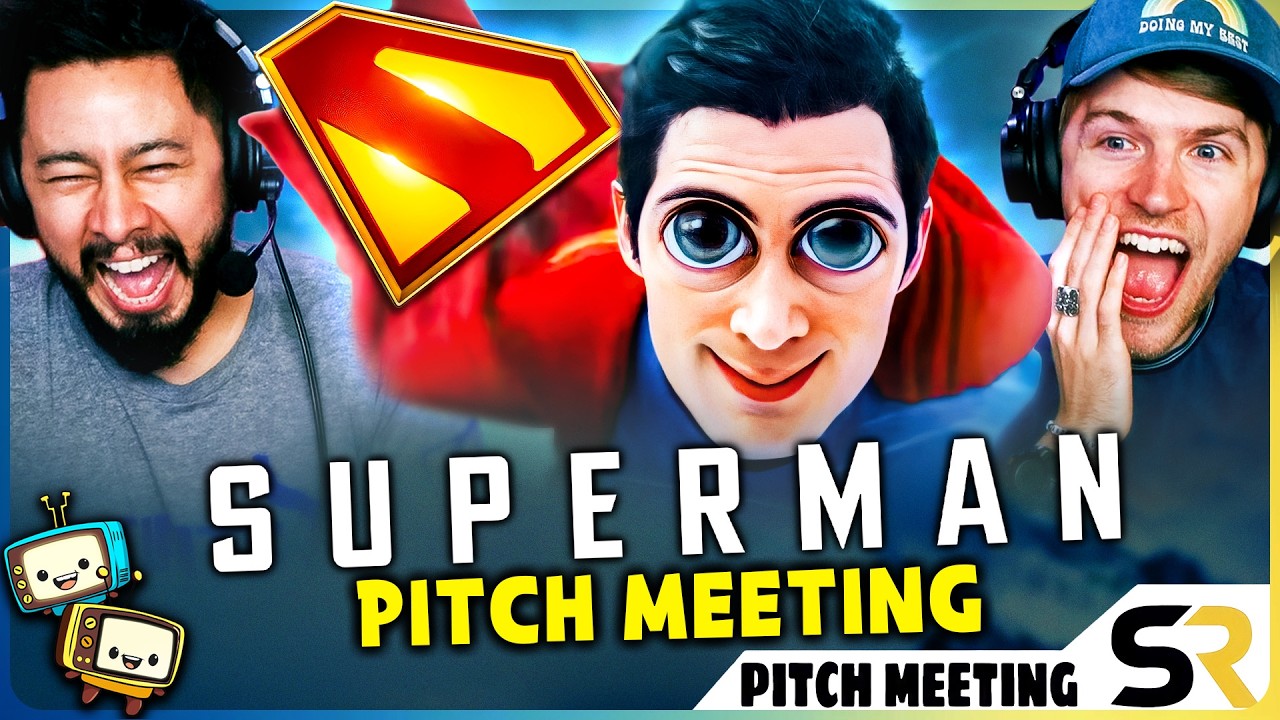 SUPERMAN (2025) Pitch Meeting REACTION! | Ryan George w/ Jaby Koay