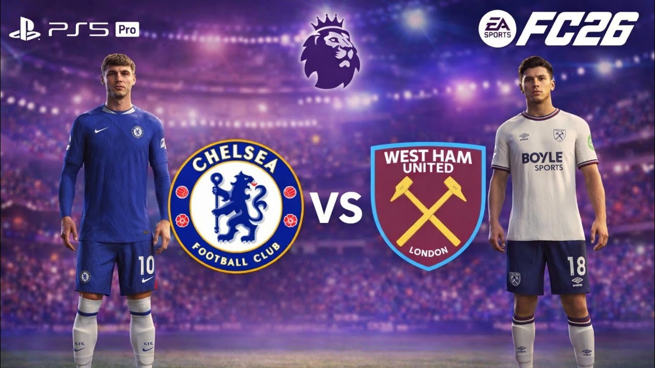 FC 26 - Chelsea VS West Ham PREMIER LEAGUE 25/26 FULL MATCH | PS5 PRO [4K60]