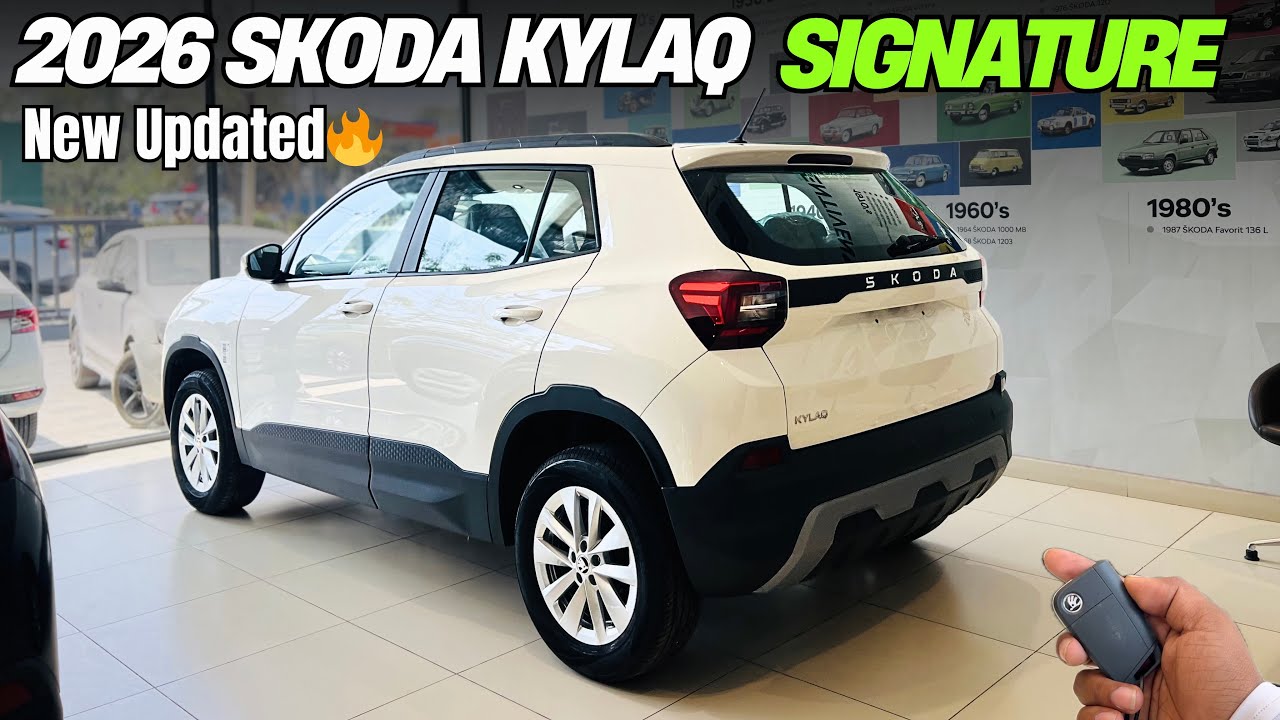 2026 🔥 Skoda Kylaq Signature Full Detailed Review ✅ Price & Features 🔥 Better Than Nexon ?