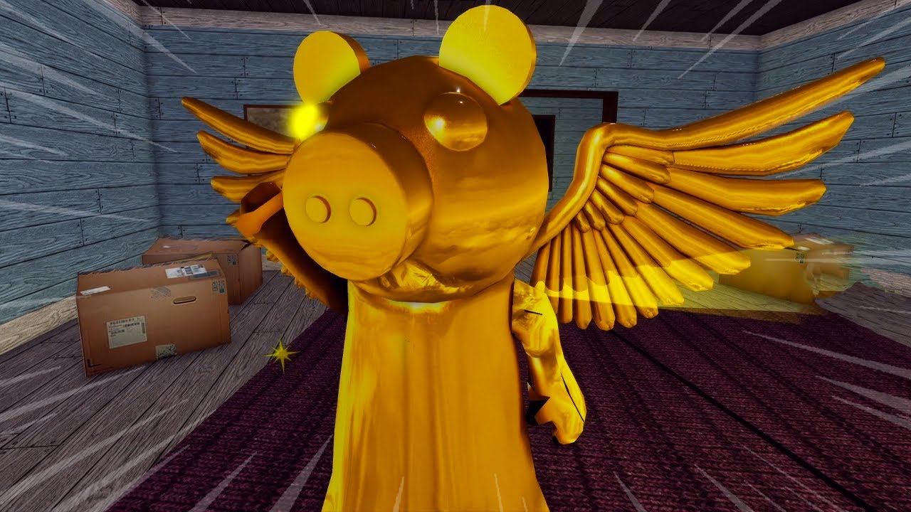 NEW Golden Piggy Bloxys Jumpscare #shorts