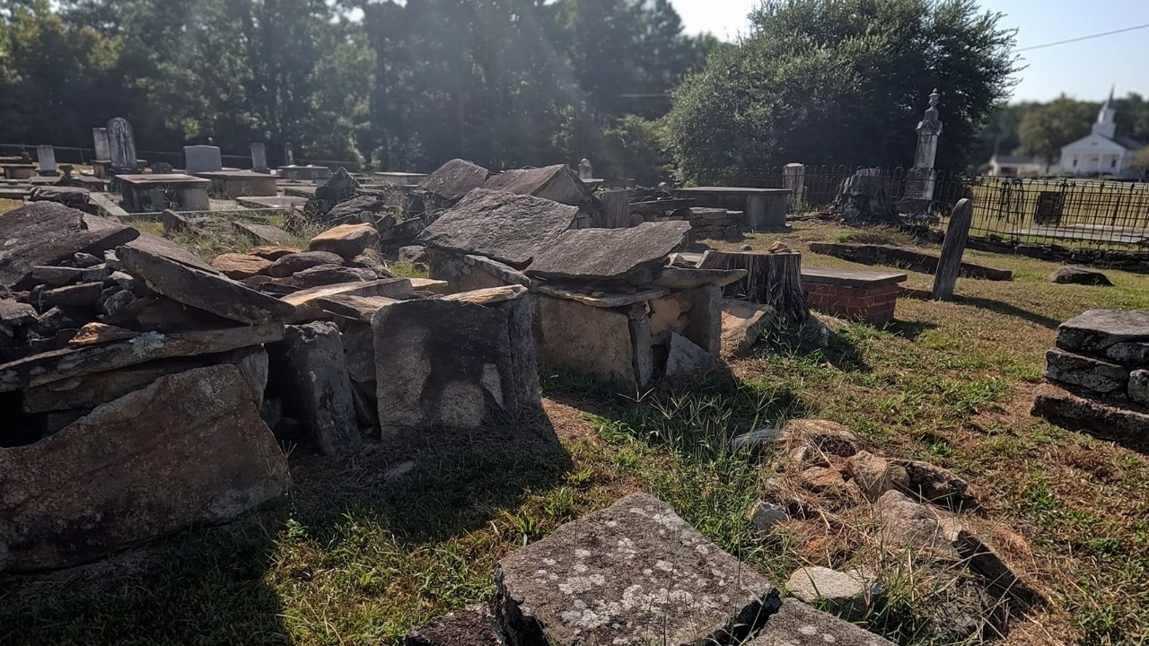 Mysterious Graves & Forgotten Stories From 180-Year-Old Pierce Chapel Cemetery
