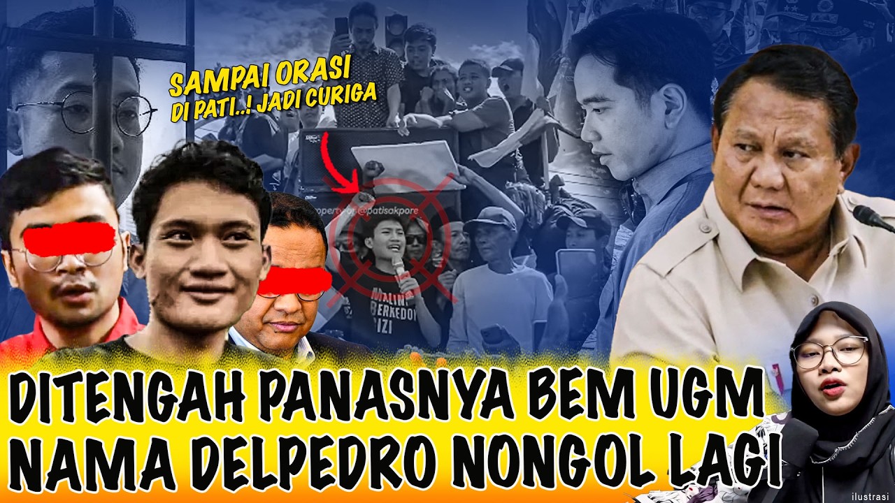 JENG-JENG‼️😱 KETUA BEM UGM KEPERGOK ‘DILINGKARAN’ PEMBENCI PEMERINTAH😱PRABOWO HARUS TAU‼️