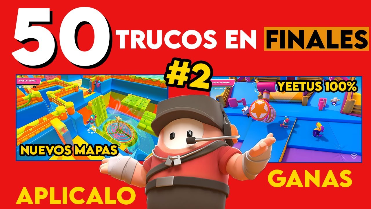 50 TRUCOS para GANAR SIEMPRE en FINALES de Fall Guys #2 | Gu&iacute;a Defiinitiva